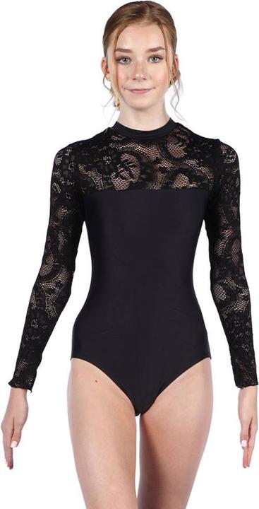 Immagine prodotto Sansha Body da ballo a maniche lunghe con pizzo (L)