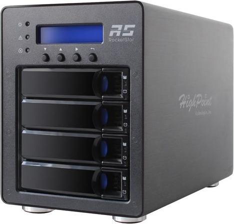 Image du produit HighPoint Contrôleur RAID SSD6540M 4 baies M.2 NVMe RAID