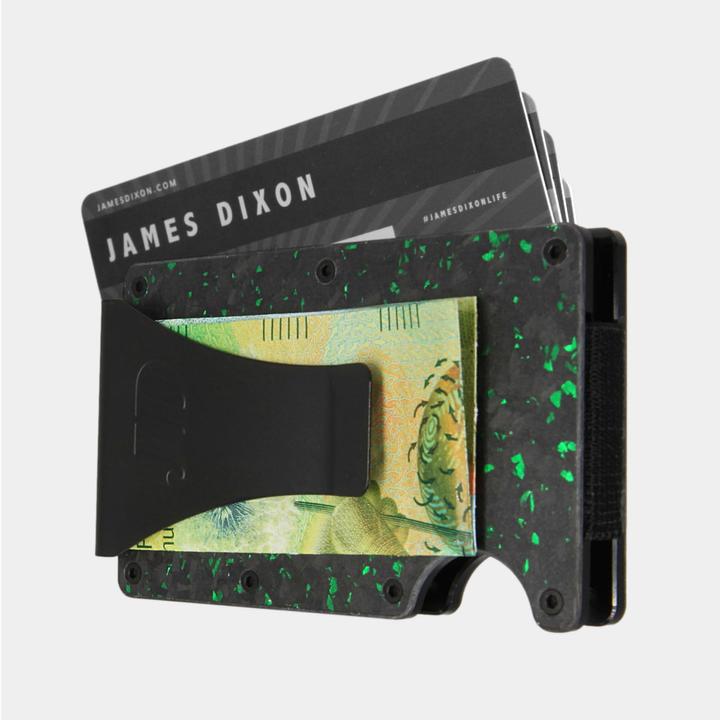 Immagine prodotto James Dixon Carbonio forgiato - Nero opaco verde - Fermasoldi