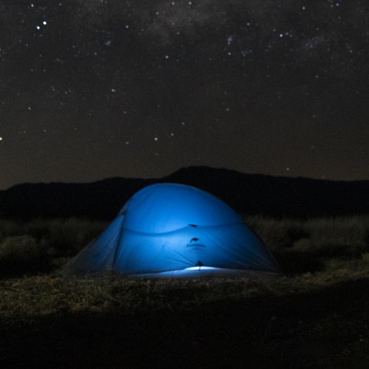 Actual product image Naturehike Ultralight one-man cloud up-1 tent new version 20D navy+ mats (1 person)