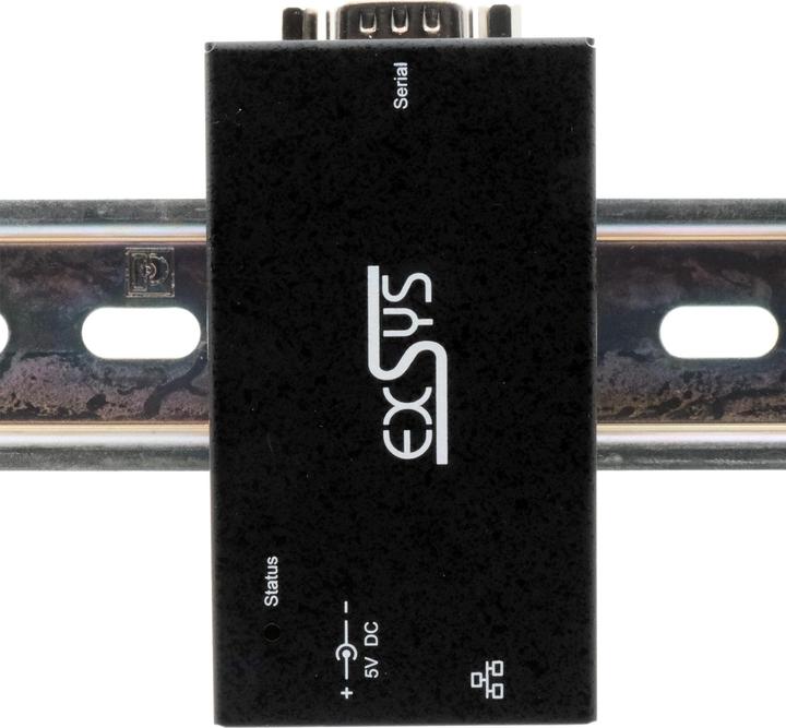 Image du produit Exsys Serveur de périphériques série 1x RS232 PoE