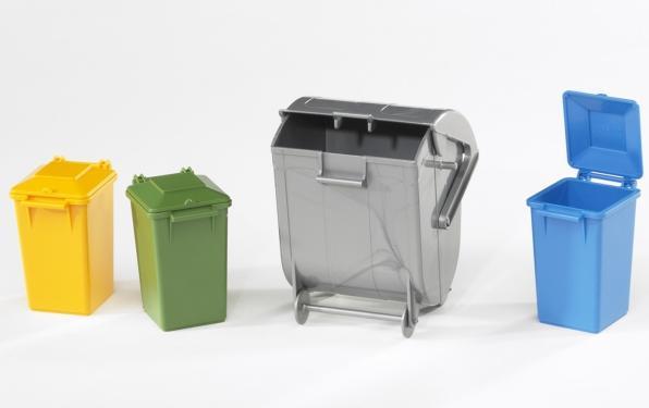 Produktbild Bruder Mülltonnen Set
