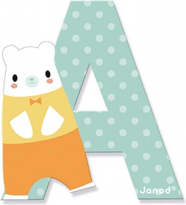 Wooden letters + Fabric letters
