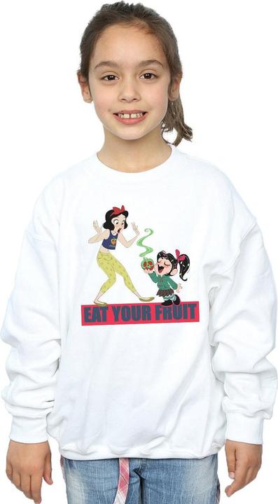 Immagine prodotto Disney Wreck It Ralph Eat Your Fruit Felpa Ragazze (152, 158)