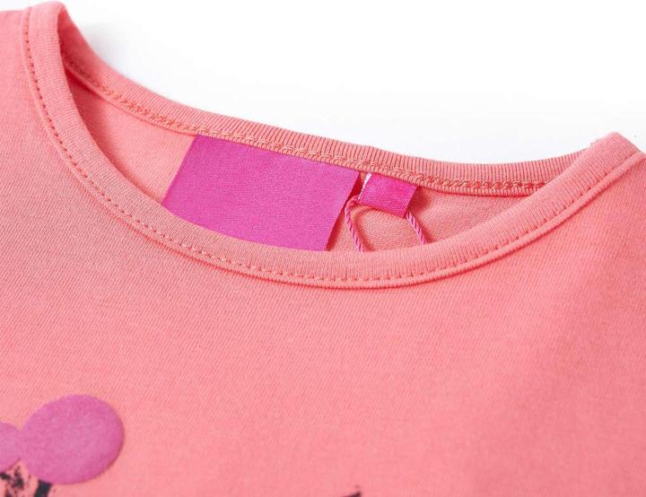 Produktbild VidaXL Kinder-Langarmshirt Rosa 92,Material: 95 % Baumwolle. 5 (92)