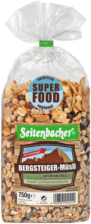 Produktbild Seitenbacher Bergsteiger Müsli 750g (750 g)