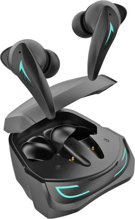 White Shark GEB-TWS96 Titanium Black (ANC, Wireless)