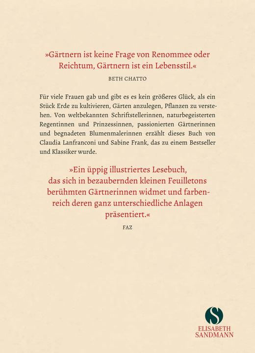 Produktbild Gärtnern ist ein Lebensstil (Deutsch, Claudia Lanfranconi, Sabine Frank, 2024)
