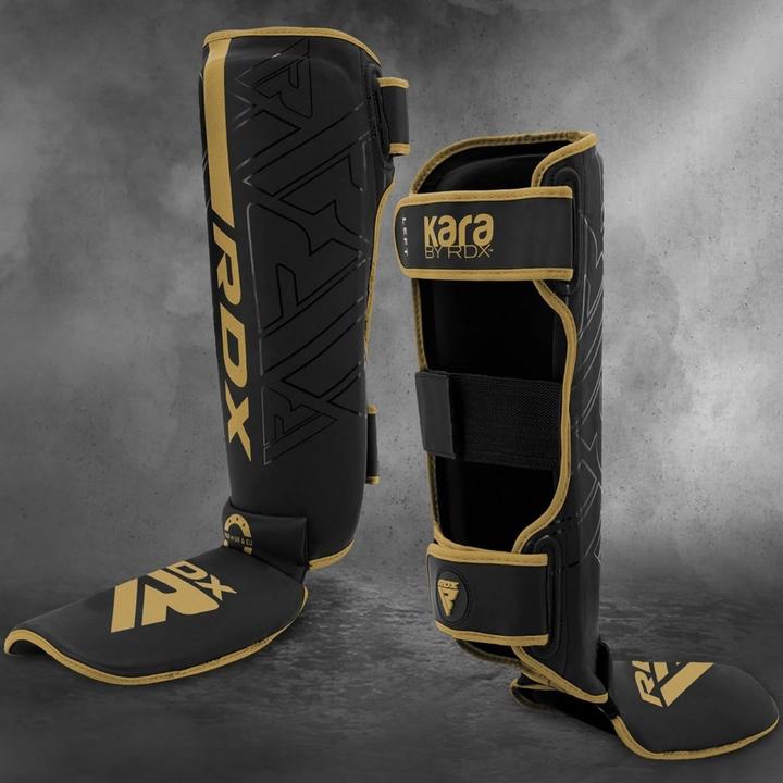 Actual product image Rdx Shin Instep F6 Matte Golden-M (M)