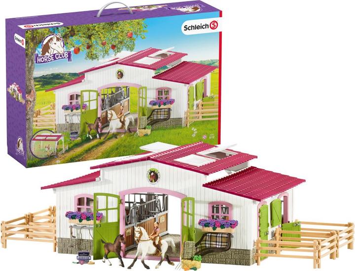 Immagine prodotto Schleich Fattoria di cavalli con cavaliere e cavalli