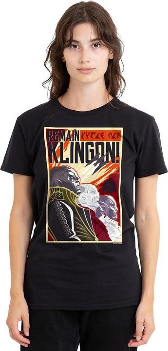 Image du produit Universal Textiles - T-shirt REMAIN KLINGON - Adulte (S)