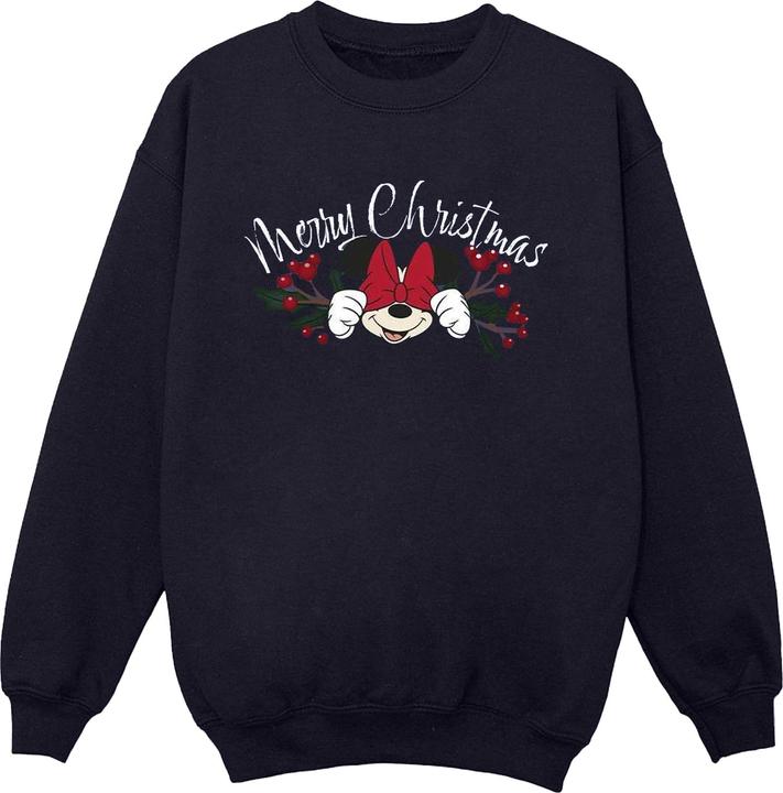 Disney Minnie Mouse Christmas Holly Sweatshirt (4XL)