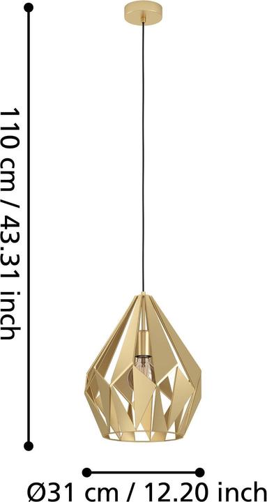 Produktbild EGLO Carlton (E27)