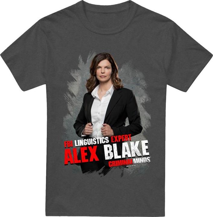 Actual product image Criminal Minds Unisex Adult Alex Blake T-Shirt (XXL)
