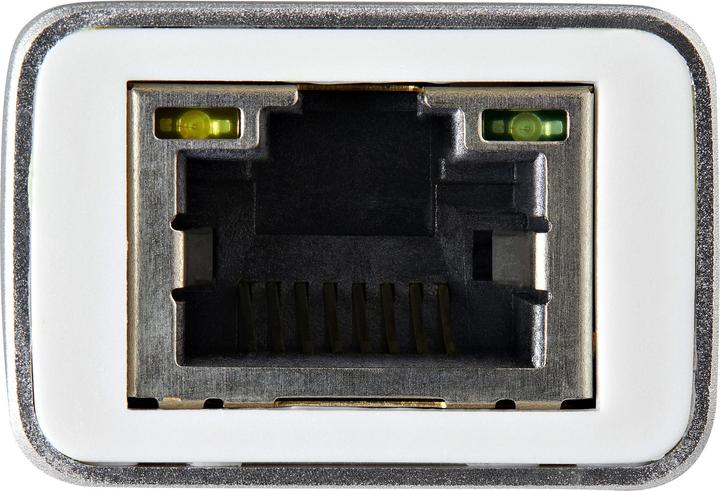 Actual product image StarTech USB-C To Gbe Adapter - Silver (USB-C, RJ45 (1x))