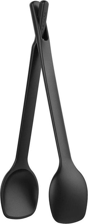 Actual product image Fiskars 1014434 Salad servers, black (Salad servers)