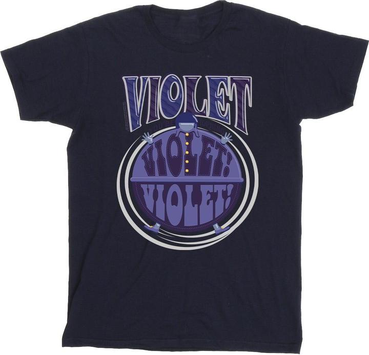 Actual product image Willy Wonka & the Chocolate Factory Boys Violet Turning Violet T-Shirt (140, 146)