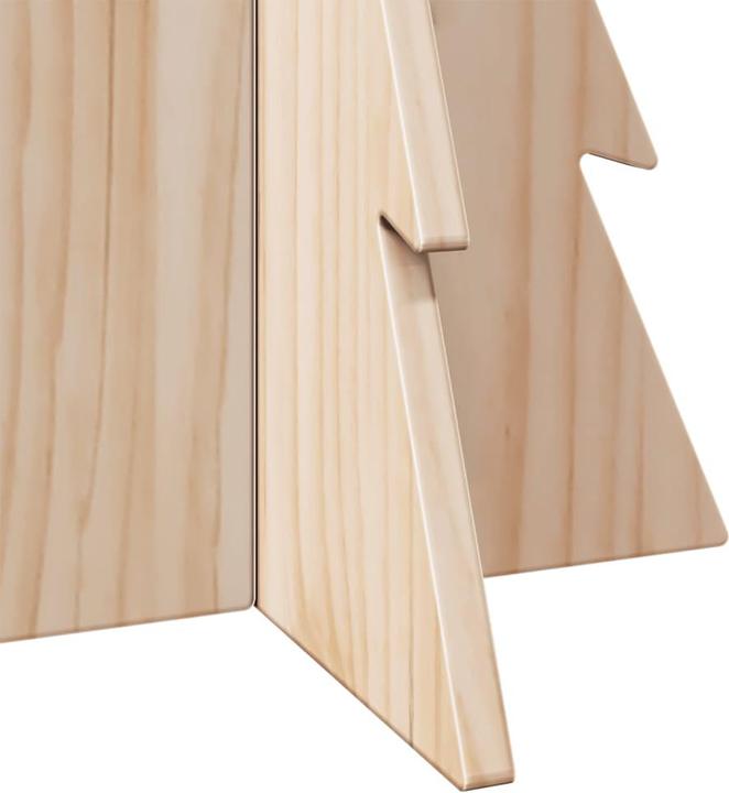Image du produit VidaXL Arbre de Noël en bois Sapin de décoration Arbre en bois 59,5cm Pin massif
