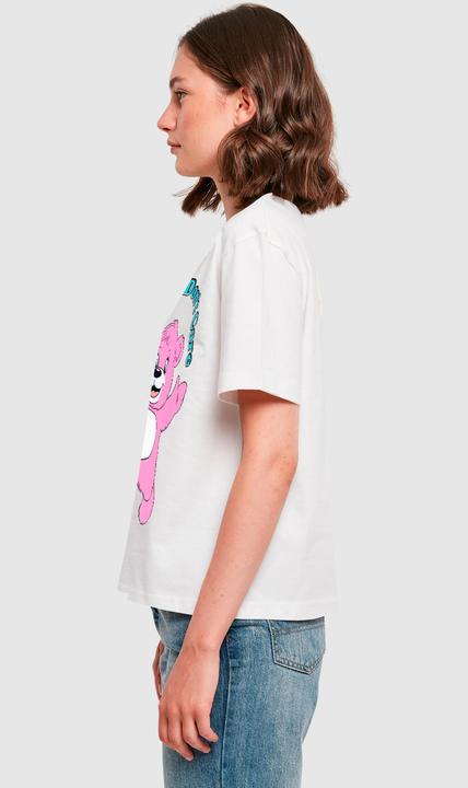 Actual product image Miss Tee Really Don't Care Pink Bear Tee - 187381 (S)