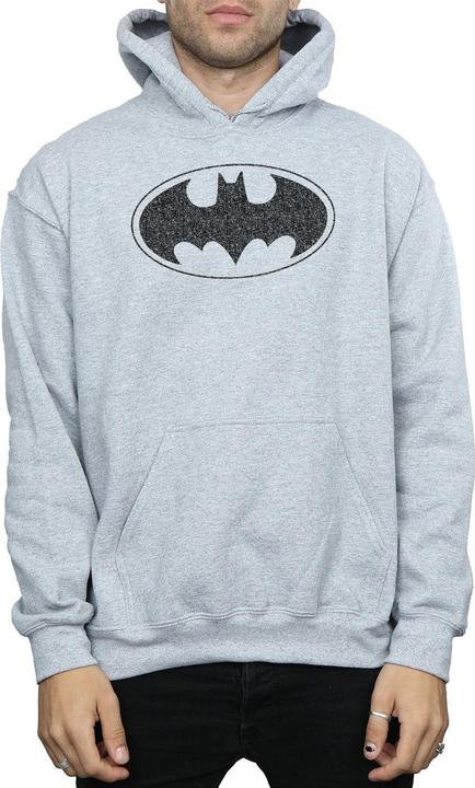 Actual product image Mens Batman One Colour Logo Hoodie (L)