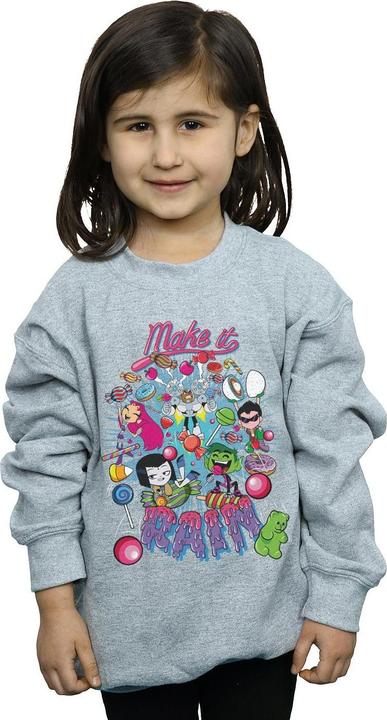 Immagine prodotto Teen Titans Go Make It Rain Felpa Ragazze (152, 158)