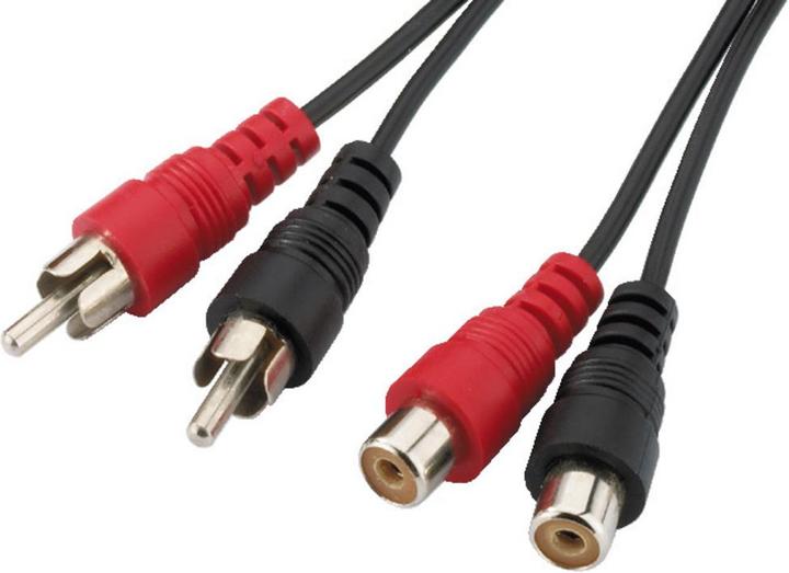 Actual product image Monacor Audio extension cable (6 m, Cinch)