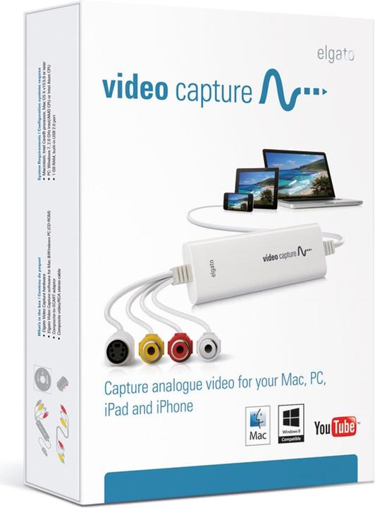 Actual product image Elgato video capture (Windows, iOS, Mac)