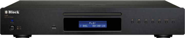 Block Audio C-250 Black met USB ingang,optionele ab gaat via de versterker V-250
