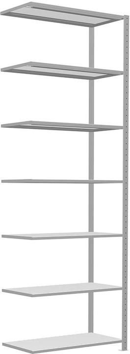 Stecksystem Anbauregal MULTIplus250 mit Kreuzstrebe