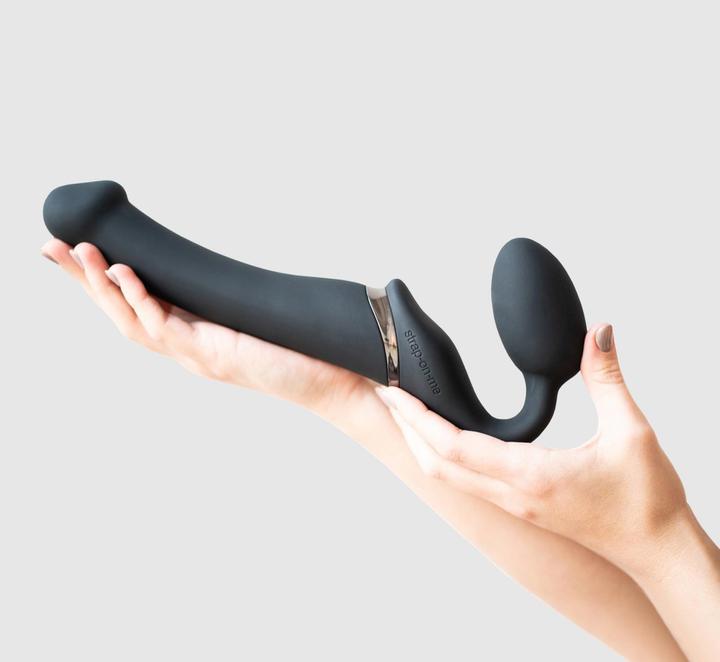Actual product image Strap-on-me Vibrating Bendable Strap-on