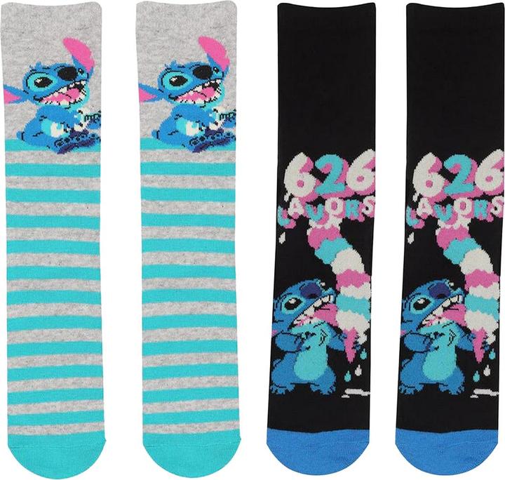 Immagine prodotto Lilo & Stitch Calzini Adulto Unisex Misura Confezione 2 (Confezione da 2, L/XL)