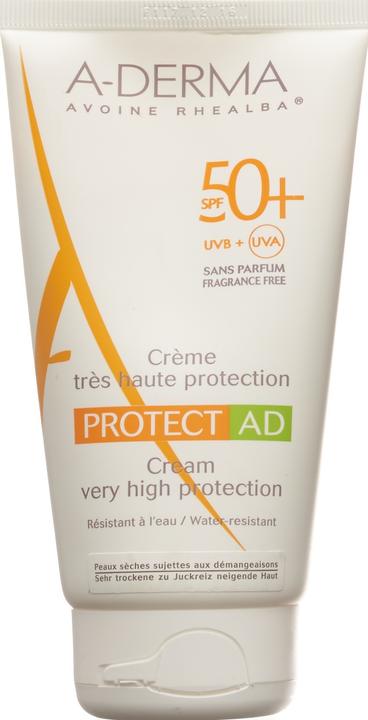 A-Derma PROTECT-AD Creme SPF50+ Creme (Sonnencreme, SPF 50+, 150 ml, 194 g)