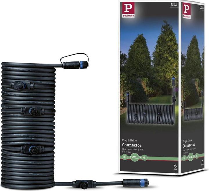 Produktbild Paulmann Outdoor Plug & Shine Kabel 1 in-5 out