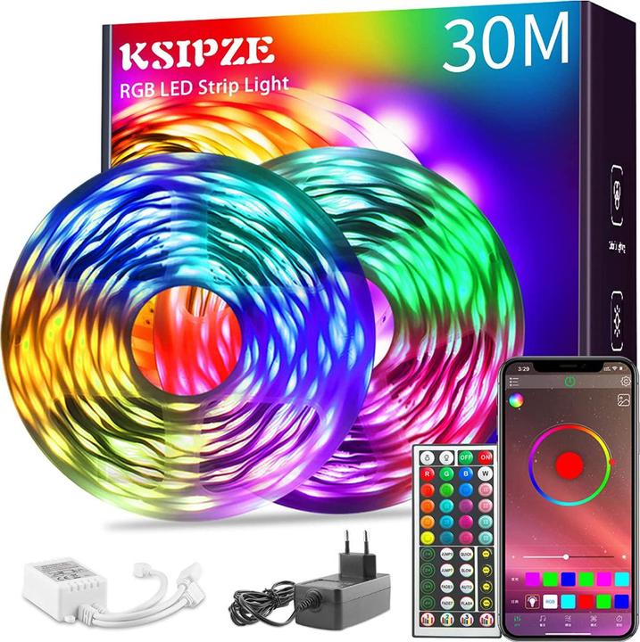 Produktbild Lumina Swiss LED Streifen Set Smart (RGB, 3000 cm, Indoor)