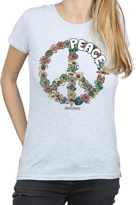 Image du produit Woodstock - T-shirt FLORAL PEACE - Femme (M)
