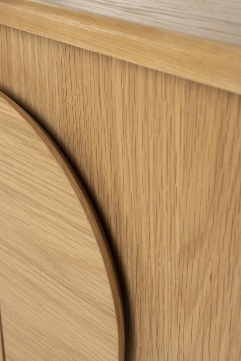 Immagine prodotto Zuiver Credenza Groove 2 Ante Rovere Naturale (82 x 40 x 58 cm)