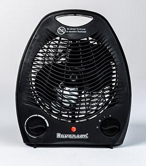 Actual product image Ravanson Thermal Fan FH-105B Indoor Black 2000 W (2000 W)