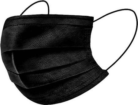 Actual product image Novidarte Medical surgical mask: Type II-R | Black (50 x)