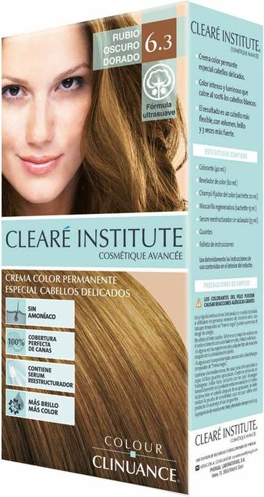 Produktbild Clearé Institute Cleare Institut Coloracion 6 3 Rubio Oscuro Dorado Cabellos Delicados (6.3 Golden Dark Blonde)