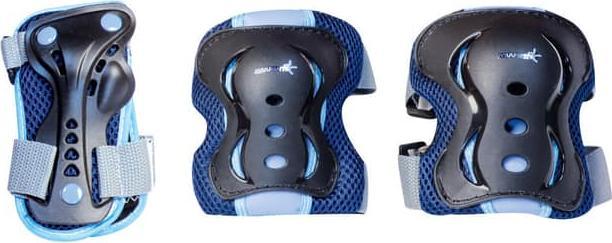 Image du produit Kit de protection Muuwmi - taille XS (3-8 ans) (XS, Protège-poignets, Coudes, Genouillère, Modèle unique)