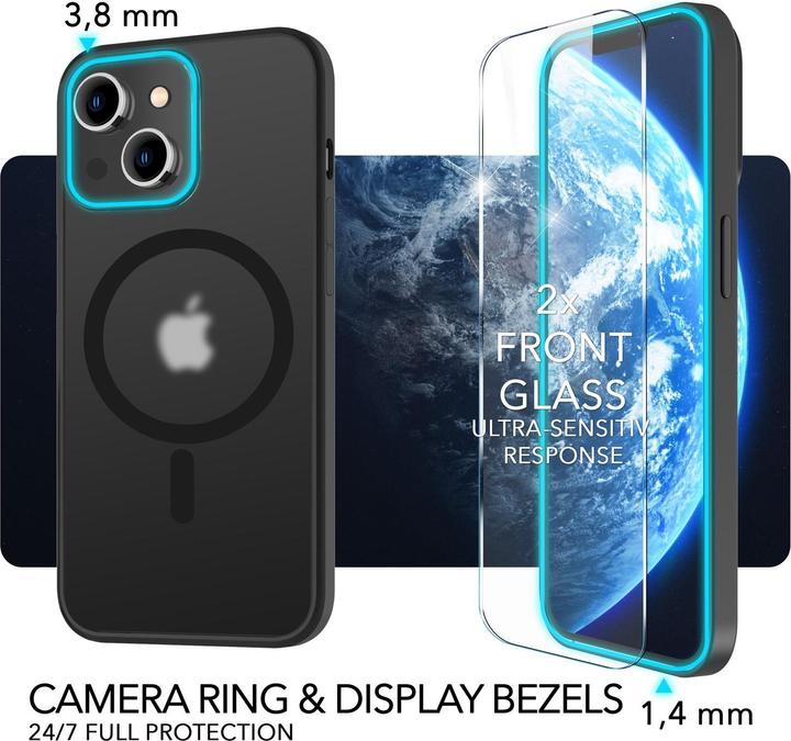 Image du produit Nalia Étui en silicone transparent clair (Apple iPhone 14 Plus)