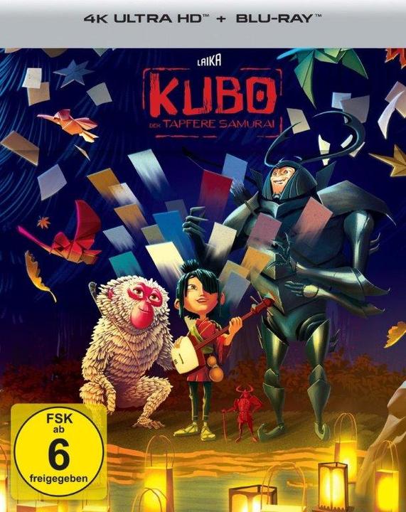 Produktbild Plaion Kubo - Der tapfere Samurai (DVD, Blu-ray, 2016, Deutsch)
