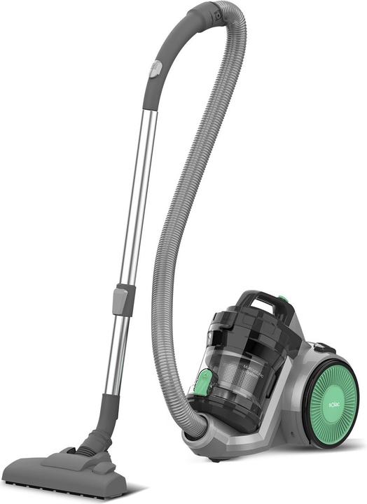 Productafbeelding Solac Valorous, 800 W, Cilinderstofzuiger, Droog, Zakloos, HEPA, Multi-cyclonisch/filterend