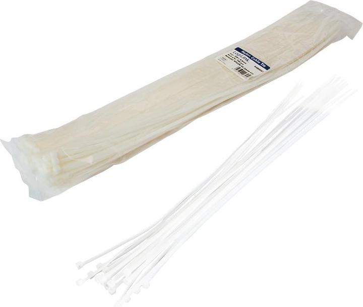 Image du produit LogiLink Set de colliers de serrage, 100 pièces (Serre-câbles en plastique, 500 mm, 100 pcs)