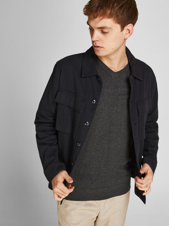 Produktbild Jack & Jones Pullover Strickpullover mit V-Ausschnitt JJEEMIL KNIT V-NECK - 5060 (L)