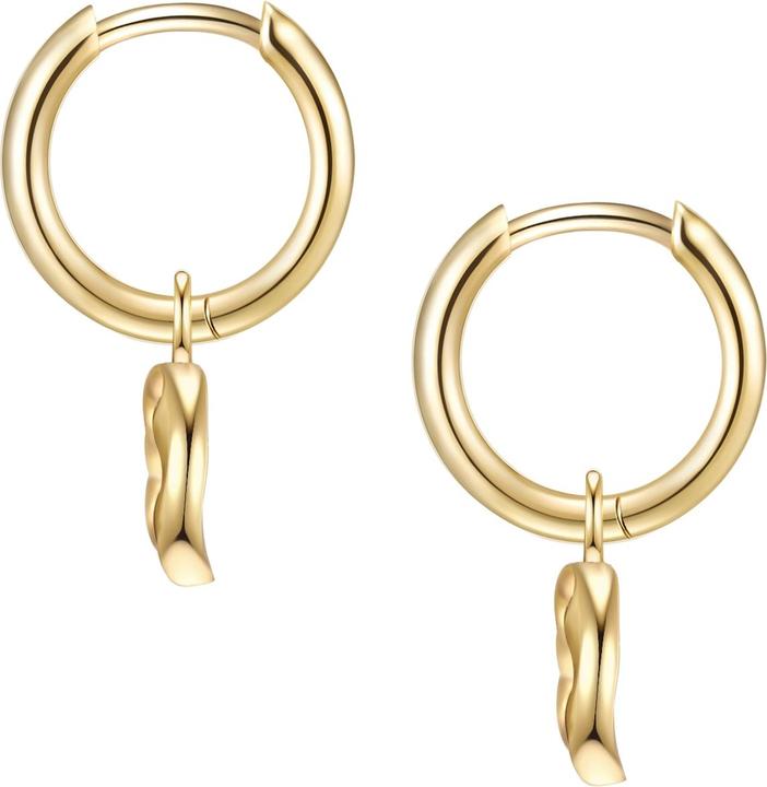 Immagine prodotto Glanzstücke München Cerchio da donna in argento sterling e oro giallo - 31524 (Argento)