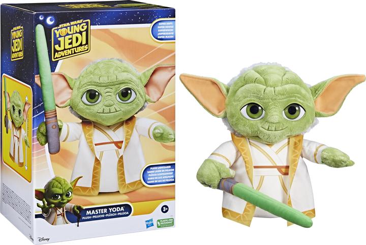 Actual product image Hasbro Star Wars Young Jedi Adventures Shorty Plush (34 cm)
