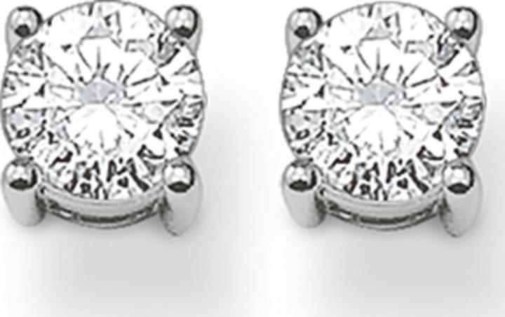 Produktbild Thomas Sabo Ohrstecker Weisser Stein (925er Silber)