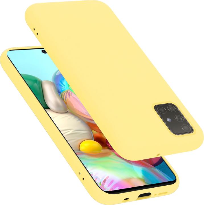 Actual product image Cadorabo TPU Liquid Silicone Case Cover (Samsung Galaxy M40)
