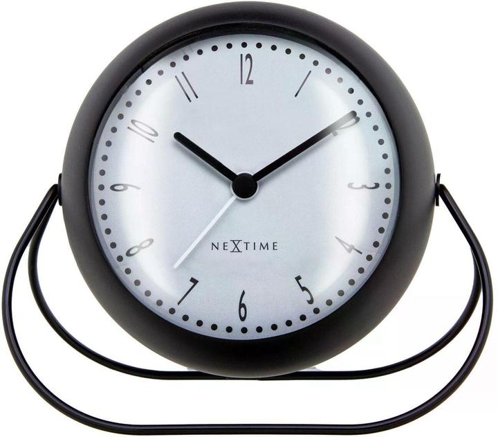 Produktbild Nextime Klassischer Wecker Bubble Schwarz, Funktionen: Alarm